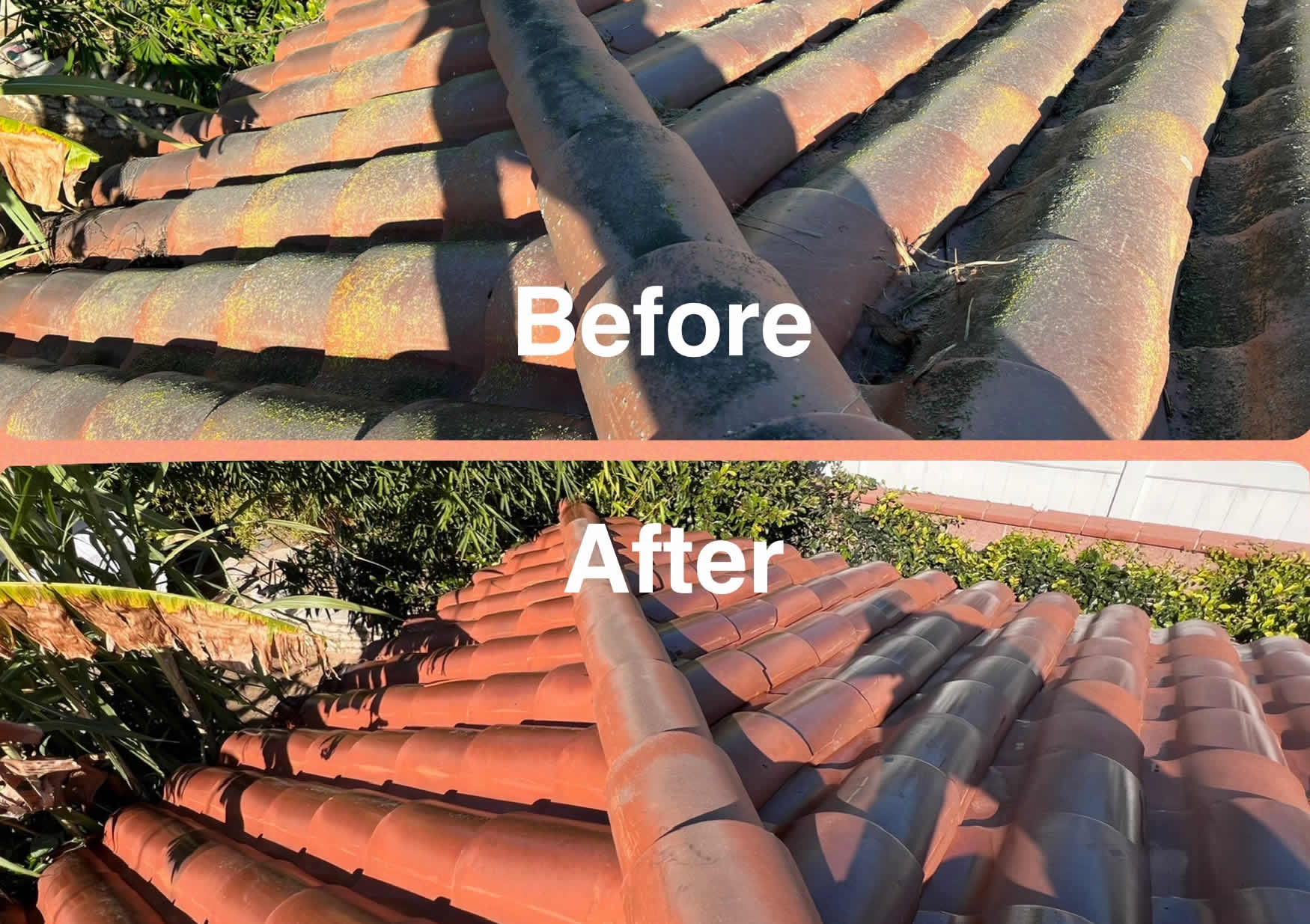 banner roof pressure washing