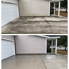 Driveway cleaning