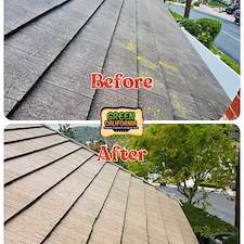 Roof washing